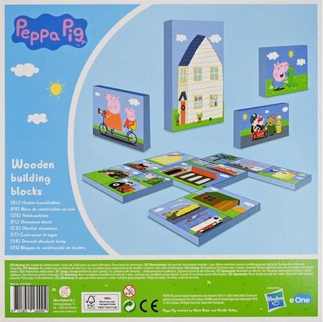 10137 Peppa Pig Houten Bouwblokken