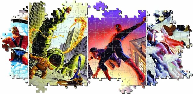 96115 Clementoni Puzzel Panorama Marvel 1000 stukjes