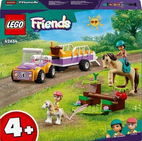 42634 LEGO Friends Paard en pony aanhangwagen