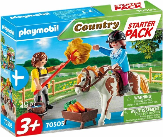 70505 PLAYMOBIL Country Starterpack manege uitbreidingsset