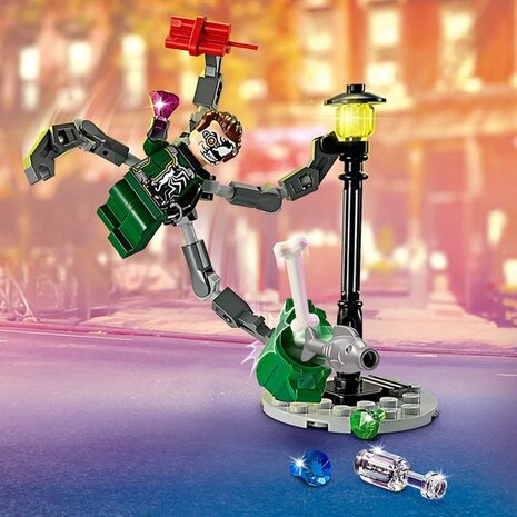 75275 LEGO Marvel Motorachtervolging: Spiderman vs. Doc Ock