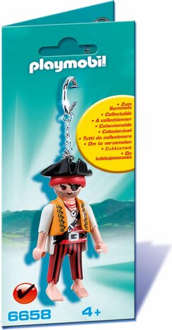 6658 Playmobil Sleutelhanger Piraat