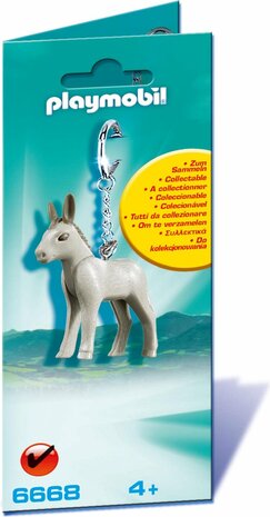 6668 Playmobil Sleutelhanger Ezel