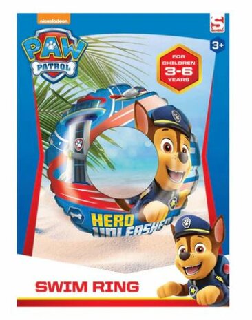 48628 Opblaasbare Zwemring Paw Patrol Chase