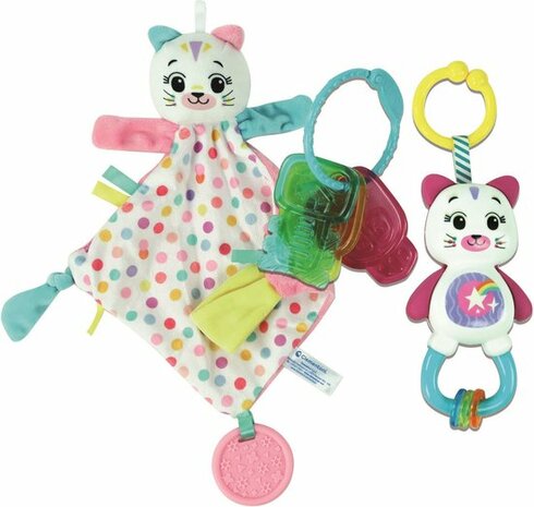 78056 Baby Clementoni Baby Cadeau Set Kitty Roze