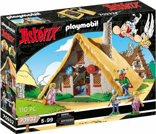 70932 PLAYMOBIL Asterix: Hut van Heroïx