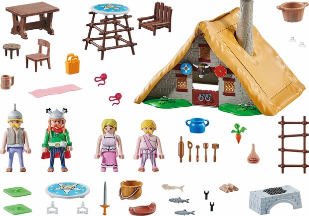 70932 PLAYMOBIL Asterix: Hut van Heroïx