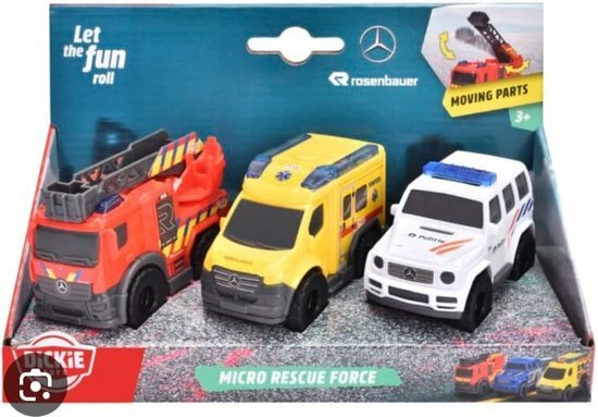 73833 Dickie Toys Micro Rescue Force