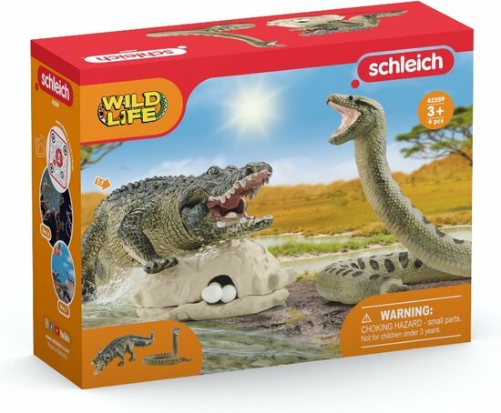 42625 Schleich WILD LIFE Gevaar in het Moeras 