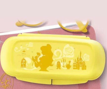 14186 Tupperware Disney Prinsessen Kinder Snackbox Belle