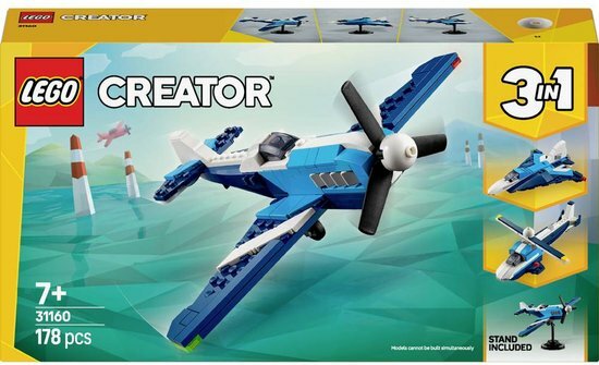 31160 LEGO Creator 3in1 Luchtvaart racevliegtuig