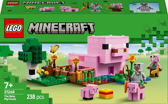 21268 LEGO Minecraft Het huis van het biggetje