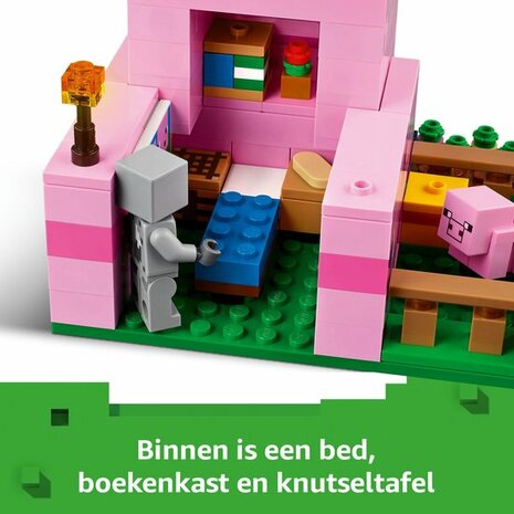 21268 LEGO Minecraft Het huis van het biggetje