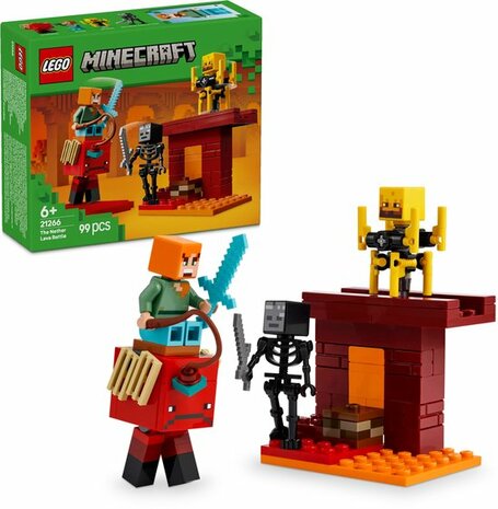 21266 LEGO Minecraft De lavastrijd in de Nether