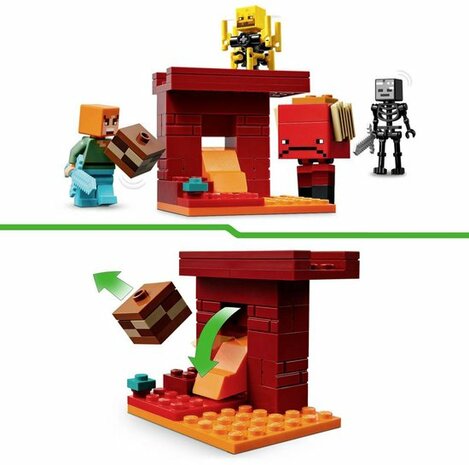 21266 LEGO Minecraft De lavastrijd in de Nether