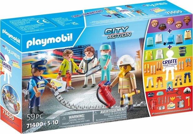 71400 PLAYMOBIL My Figures: Reddingsmissie