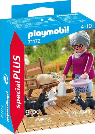 71172 PLAYMOBIL Special plus Oma met katten