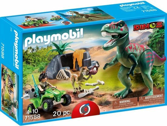 71588 PLAYMOBIL Dinos T-Rex dinosaurus aanval