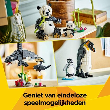 31165 LEGO Creator 3in1 Wilde dieren pandafamilie