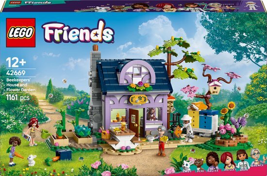 42669 LEGO Friends Imkershuis en bloementuin