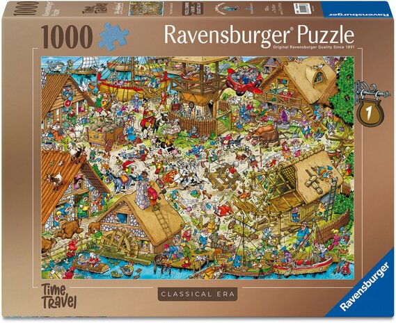 11668 Ravensburger Puzzel Time Travel Classical Era 1000 stukjes