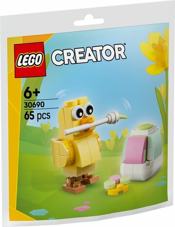 30690 LEGO Creator Paasei Schilderen met Kuiken (paperbag)