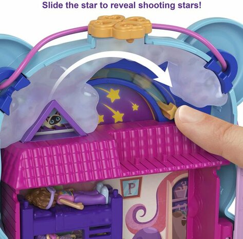48274  Polly Pocket Teddybeer Tas