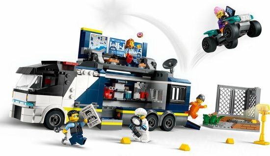 60418 LEGO City Politielaboratorium in truck
