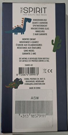 99973 True Spirit Kinderhorloge Dino