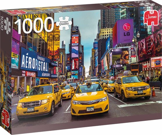 18877 Jumbo Puzzel Premium Collection New York Taxis 1000 stukjes