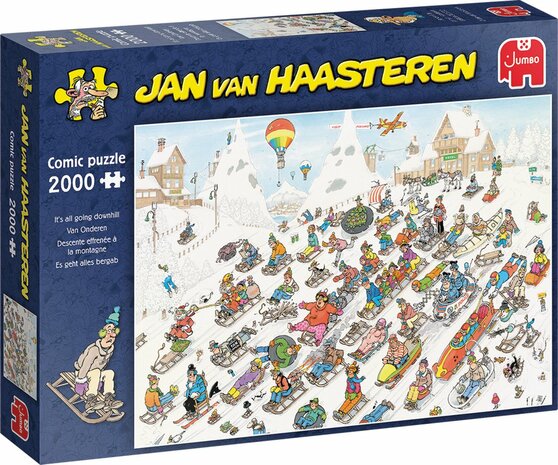 00267 Jumbo Puzzel Jan van Haasteren Van Onderen! 2000 stukjes