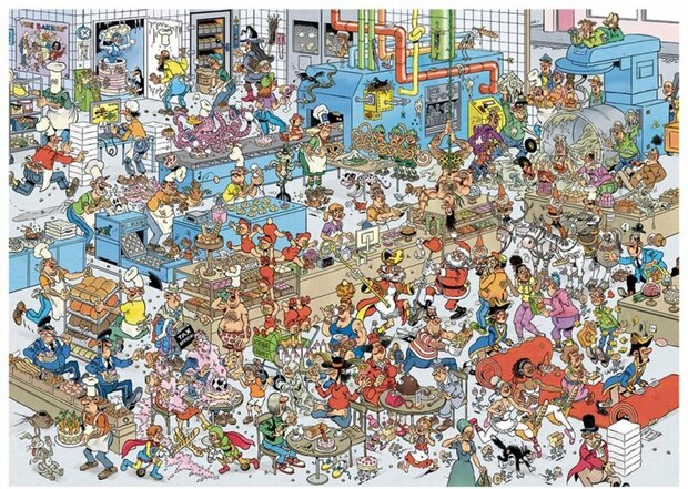18446 Jumbo Puzzel Jan van Haasteren de Bakkerij 2000 stukjes