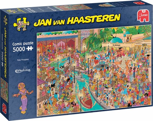 18453 Jumbo Puzzel Jan van Haasteren Efteling Fata Morgana 5000 stukjes