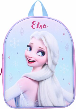 94707 Disney Frozen II Funhouse Rugzak 3D  Roze
