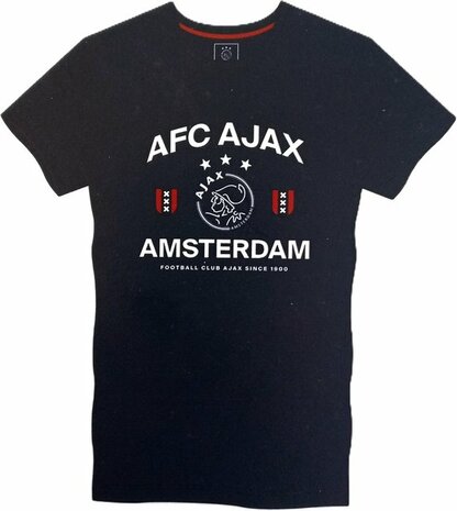 90894 Ajax T-shirt  Maat 104/110 Donkerblauw
