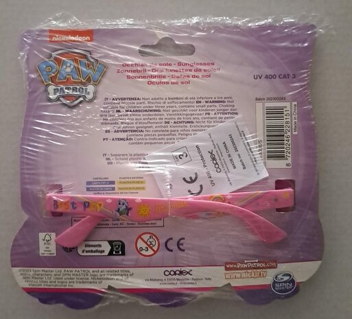 28151 Paw Patrol Skye Zonnebril