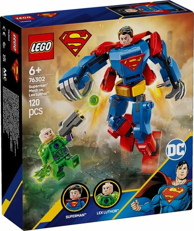 76302 LEGO DC Superman™ mecha vs. Lex Luthor™