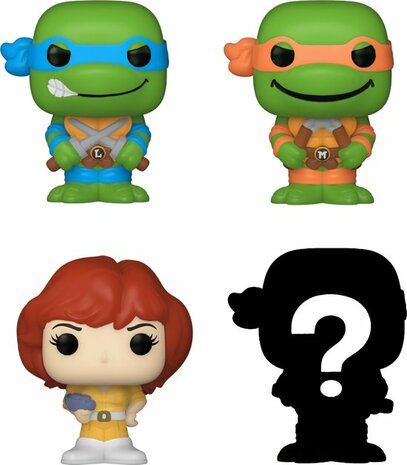 15072 Funko Bitty Pop!  Teenage Mutant Ninja Turtles 2cm