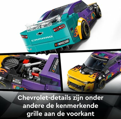 76935 LEGO® Speed Champions NASCAR® Next Gen Chevrolet Camaro ZL1
