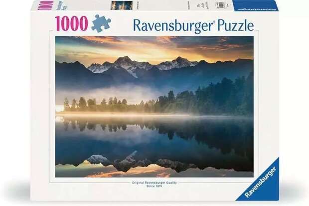 003564 Ravensburger Puzzel Lake Matheson, New Zealand 1000 stukjes