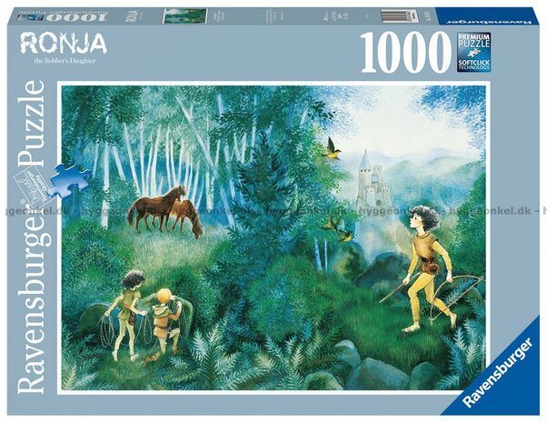 168941 Ravensburger Puzzel Ronja the Robber's Daugther 1000 stukjes