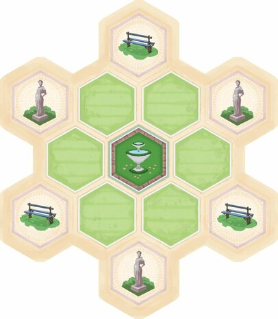 42015 Next Move Games  Azul Tuin van de Koningin  Bordspel
