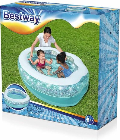 10687 Bestway Sparkle Shell Speelzwembad 150x127x43 Cm Rond