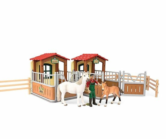 72116 Schleich Bezoek de open stal