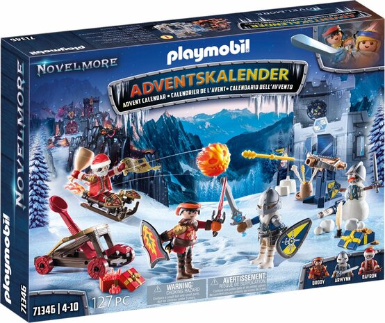 71346 PLAYMOBIL Adventskalender Novelmore Strijd in de sneeuw