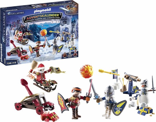 71346 PLAYMOBIL Adventskalender Novelmore Strijd in de sneeuw