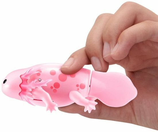 46061 Pets Alive Swimming Axolotls Zwemt Automatisch Zalm/roze