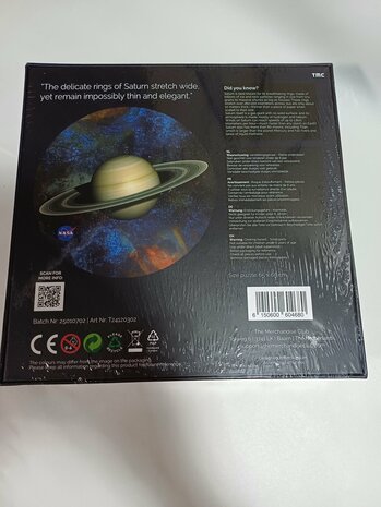 04680 NASA Puzzel Planeet Saturnus 1000 Stukjes