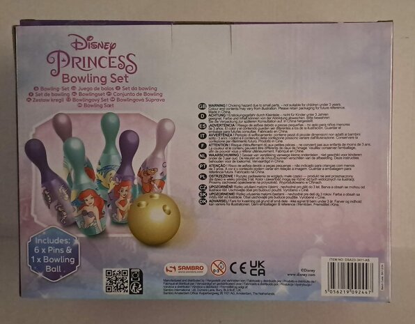92447 Disney Princess Bowlingset 