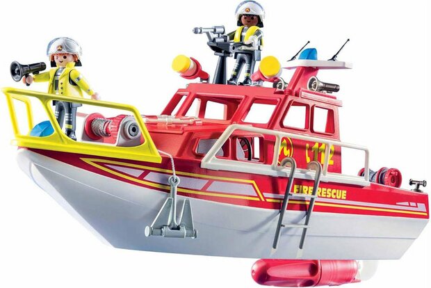 71598 PLAYMOBIL Action Heroes 50YR Brandweerboot